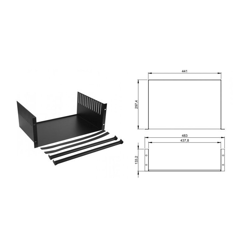 Rackmount Kit 3U