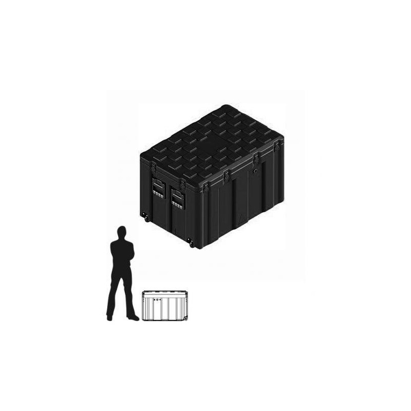 Amazon Case 840 x 540 x 560 (Int. mm), Noire