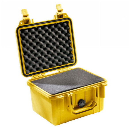 Valise Peli™ 1300 avec mousse prédécoupée, jaune