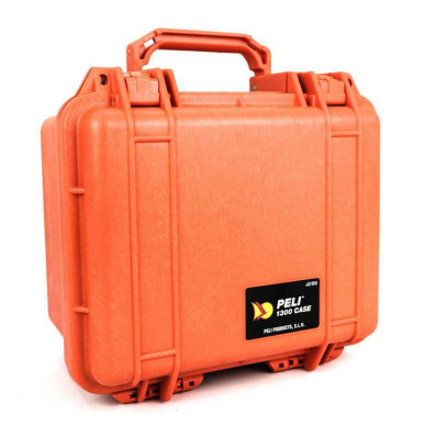 Valise Peli™ 1300 avec mousse prédécoupée, orange