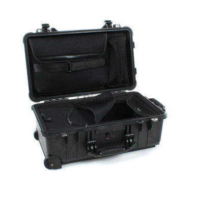 Valise Peli™ 1510 avec aménagement voyage, noire