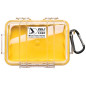 Microcase 1020 coque transparente, liner jaune