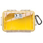 Microcase 1050 coque transparente, liner jaune