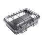 Microcase M40 coque transparente, liner noir