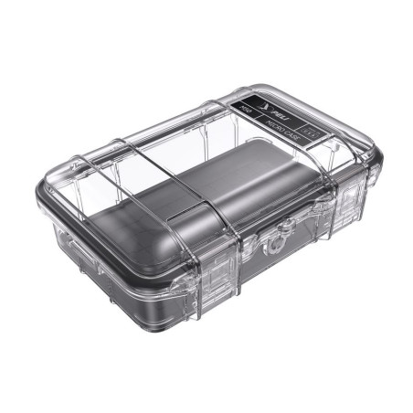 Microcase M50 coque transparente, liner noir