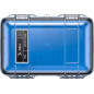 Microcase M50 coque transparente, liner bleu