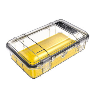 Microcase M60 coque transparente, liner jaune