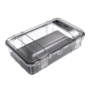 Microcase M60 coque transparente, liner noir