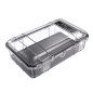 Microcase M60 coque transparente, liner noir