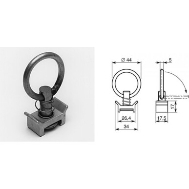 Anneau de levage &quot;1 point&quot; 1018