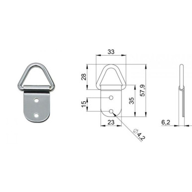 Attache pour bandoulière