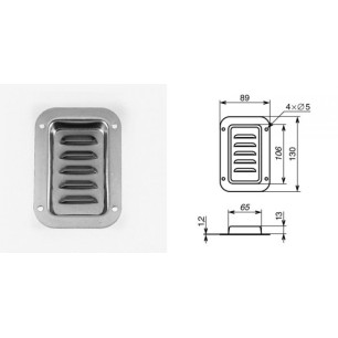 Cuvette de ventilation verticale